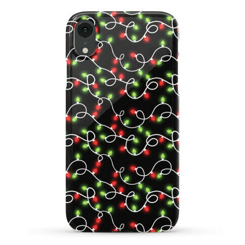 Christmas Lights Pattern Phone Case